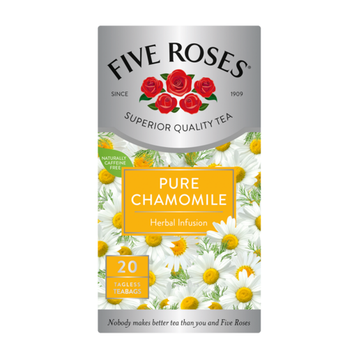 Five Roses - Pure Chamomile - 20 Tagless