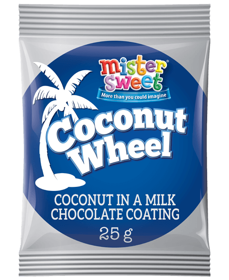 Mister Sweet - Coconut Wheel - 25g