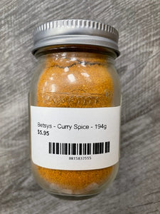 Betsys - Curry Spice - 194g