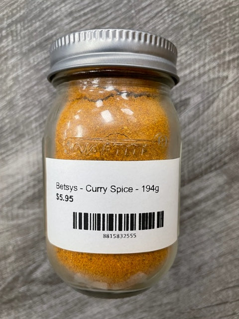 Betsys - Curry Spice - 194g
