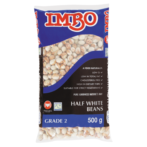 Imbo - Half White Beans - 500g