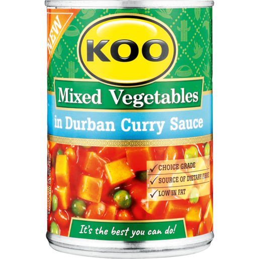 Koo - Mixed Veg in Durban Curry - 410g