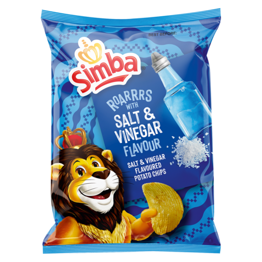 Simba - Salt & Vinegar - 120g
