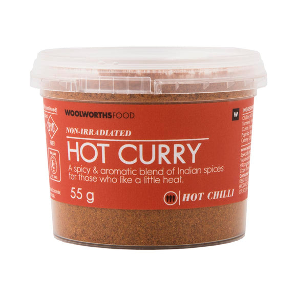 Woolworths - Hot Curry Rub - 55g