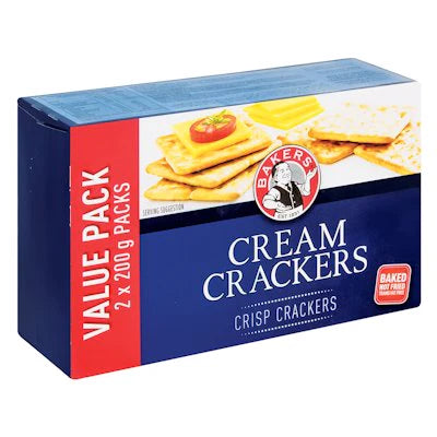 Bakers - Cream Crackers - 400g