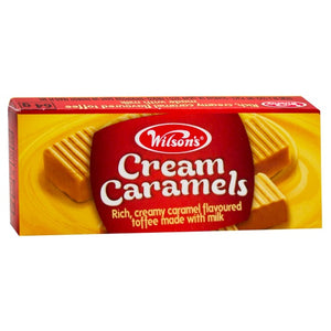 Wilson's Toffee Cream Caramels - 64g/150g