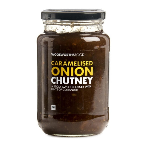 Woolworths Carmelised Onion Chutney - 480g