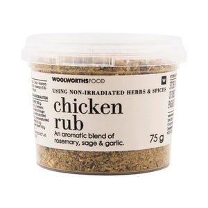 Woolworths - Chicken Rub - 75g