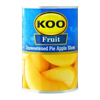 Koo - Pie Apples Unsweetend - 385g