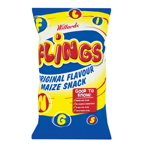 Willards Flings Chips - 150g